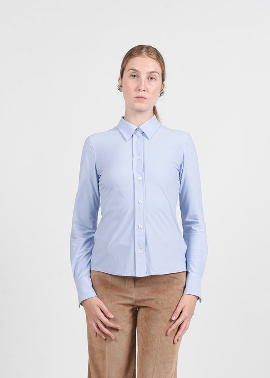 Fitted Shirt - Sky