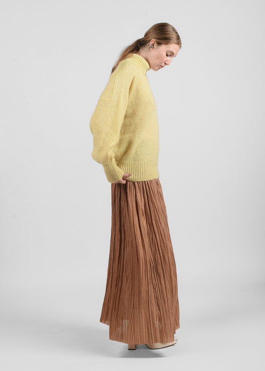 Bright Long Skirt - Cammello