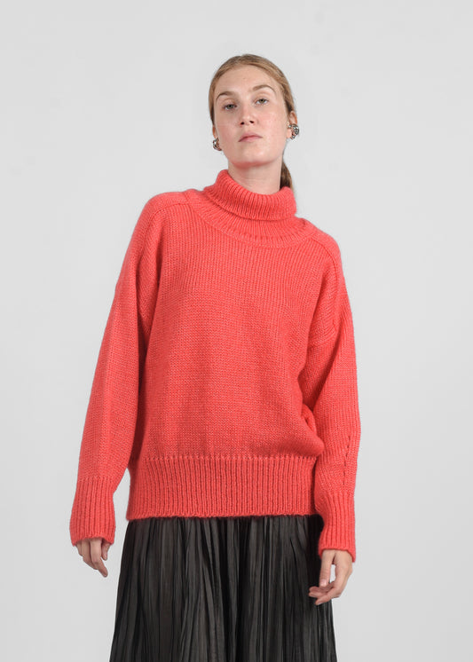 Oversized Sweater - Corallo