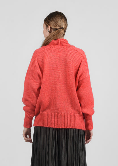 Oversized Sweater - Corallo