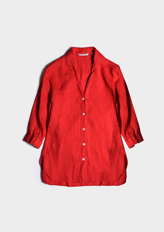 Lino Shirt - Rosso