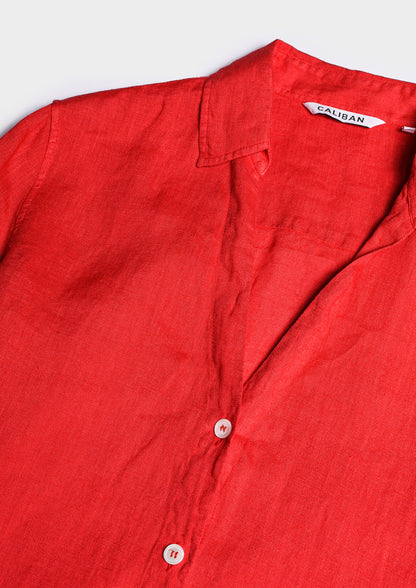 Lino Shirt - Rosso