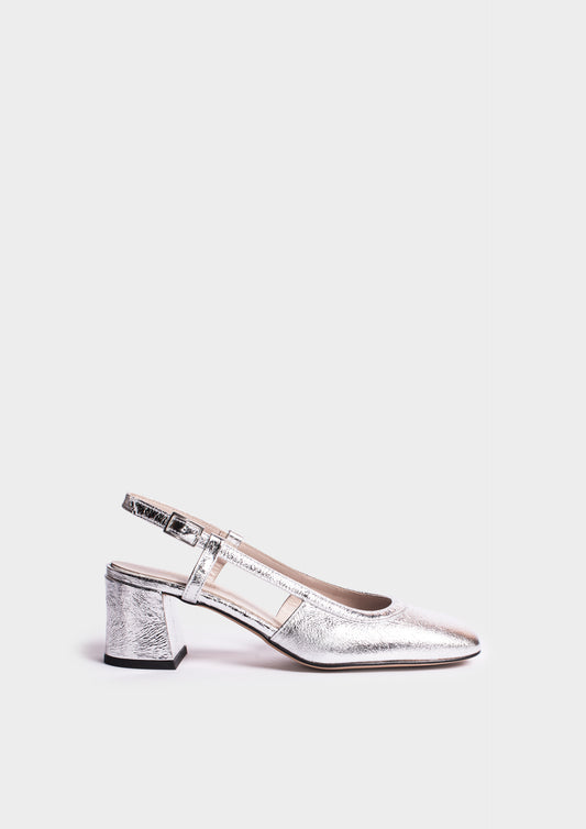 Sandalo Mary Jane - Silver