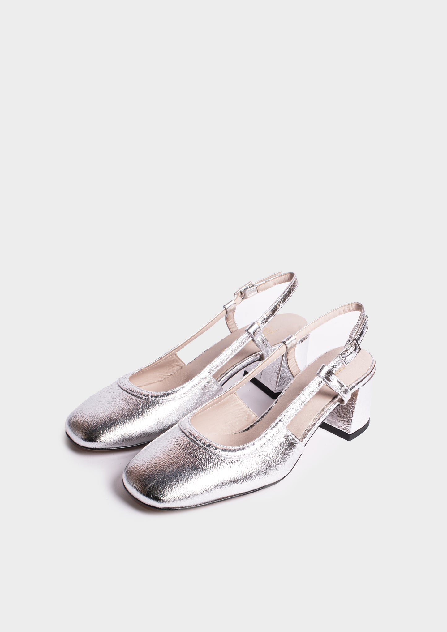 Sandalo Mary Jane - Silver
