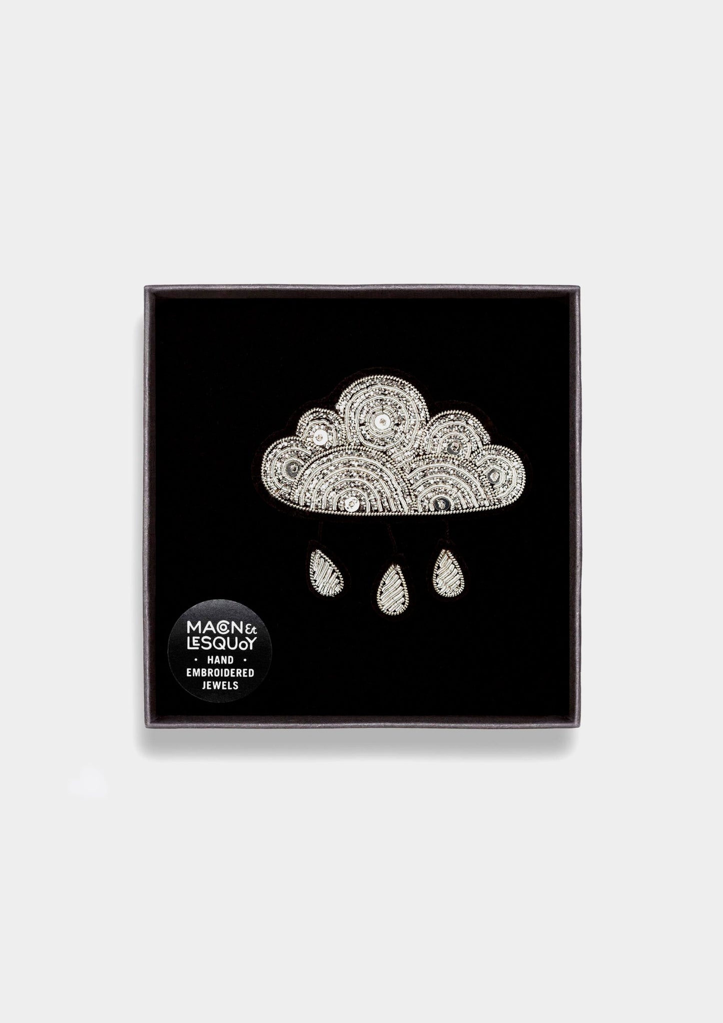 Cloud and Rain Brooch
