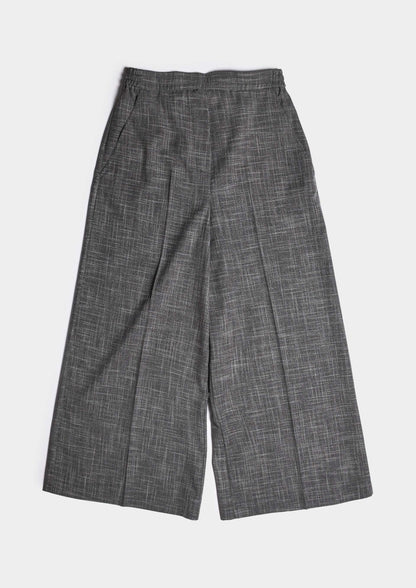 Oversized Straight-Leg Pants - Grigio