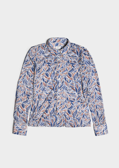 Skinlike Shirt - Blu&Marrone