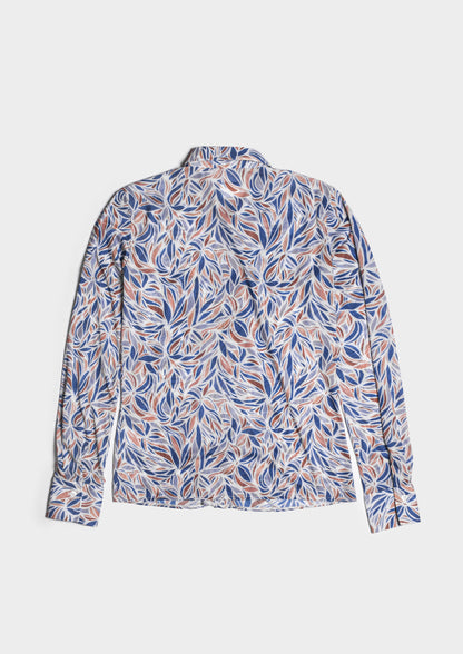 Skinlike Shirt - Blu&Marrone