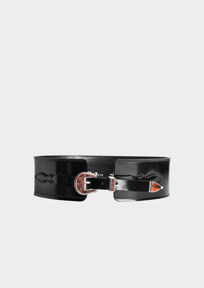Wide Belt - Nero