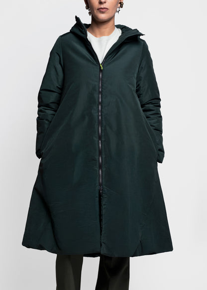 Long Puffer Coat Inuit - Verde Laguna