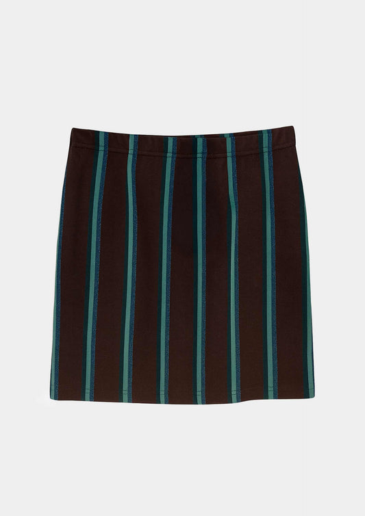 Galatina Miniskirt - Marrone