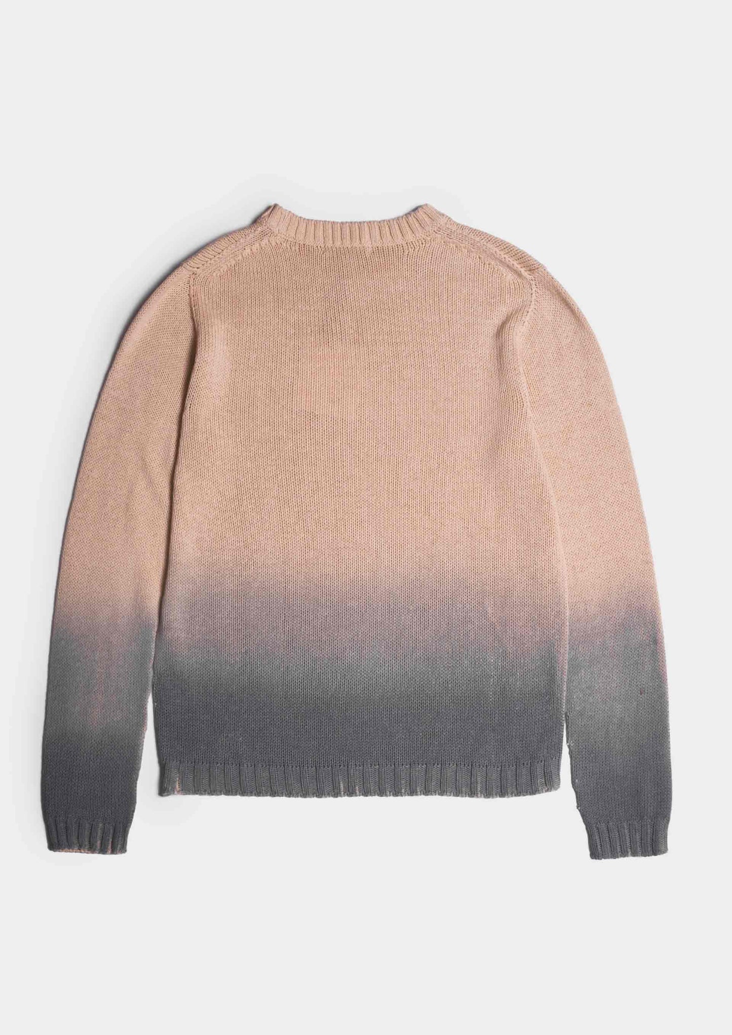Gradient Effect Sweater - Azzurro Sfumato