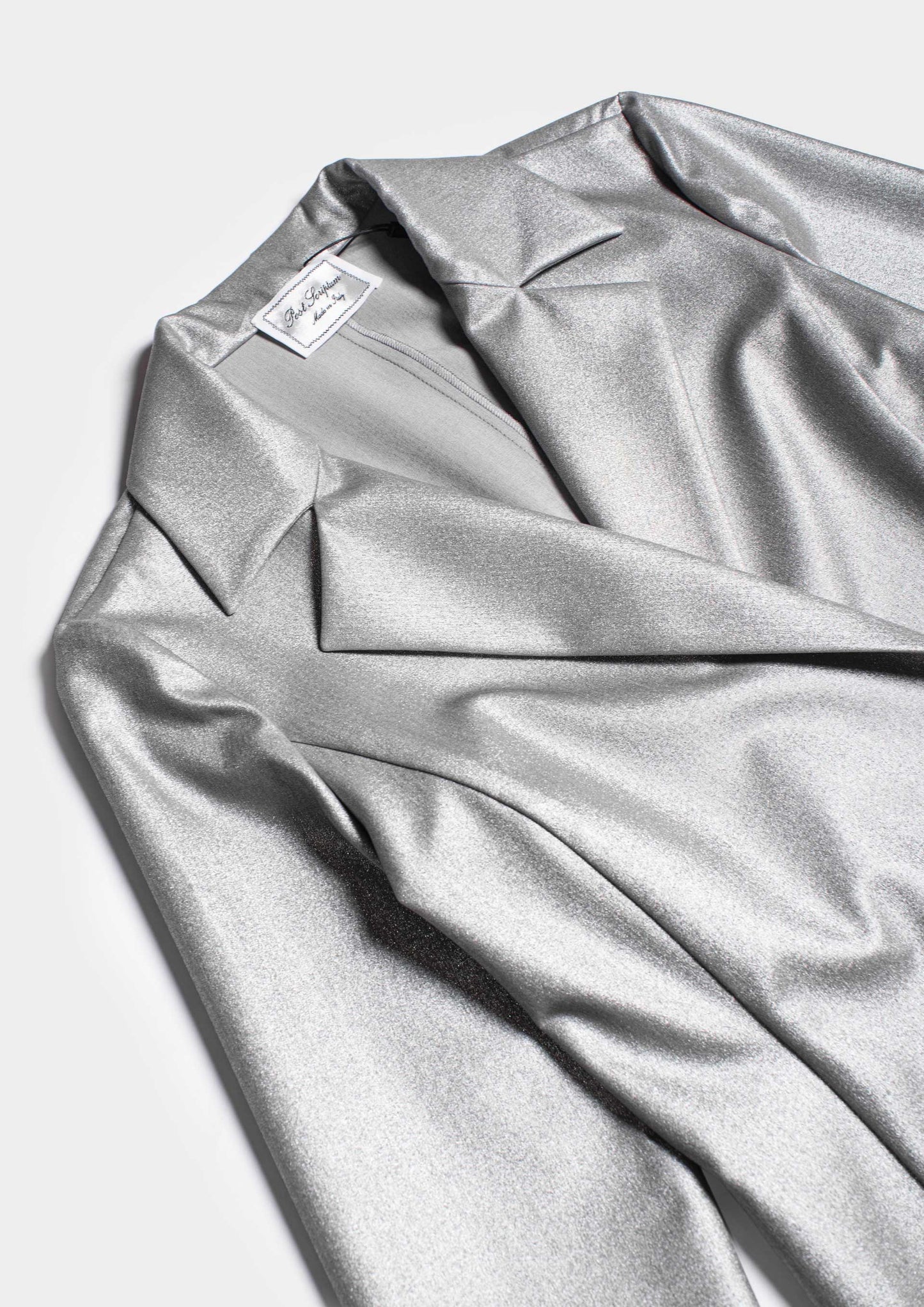 Ribbon Jacket-Shirt - Platino