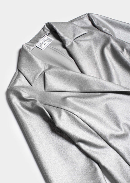 Ribbon Jacket-Shirt - Platino