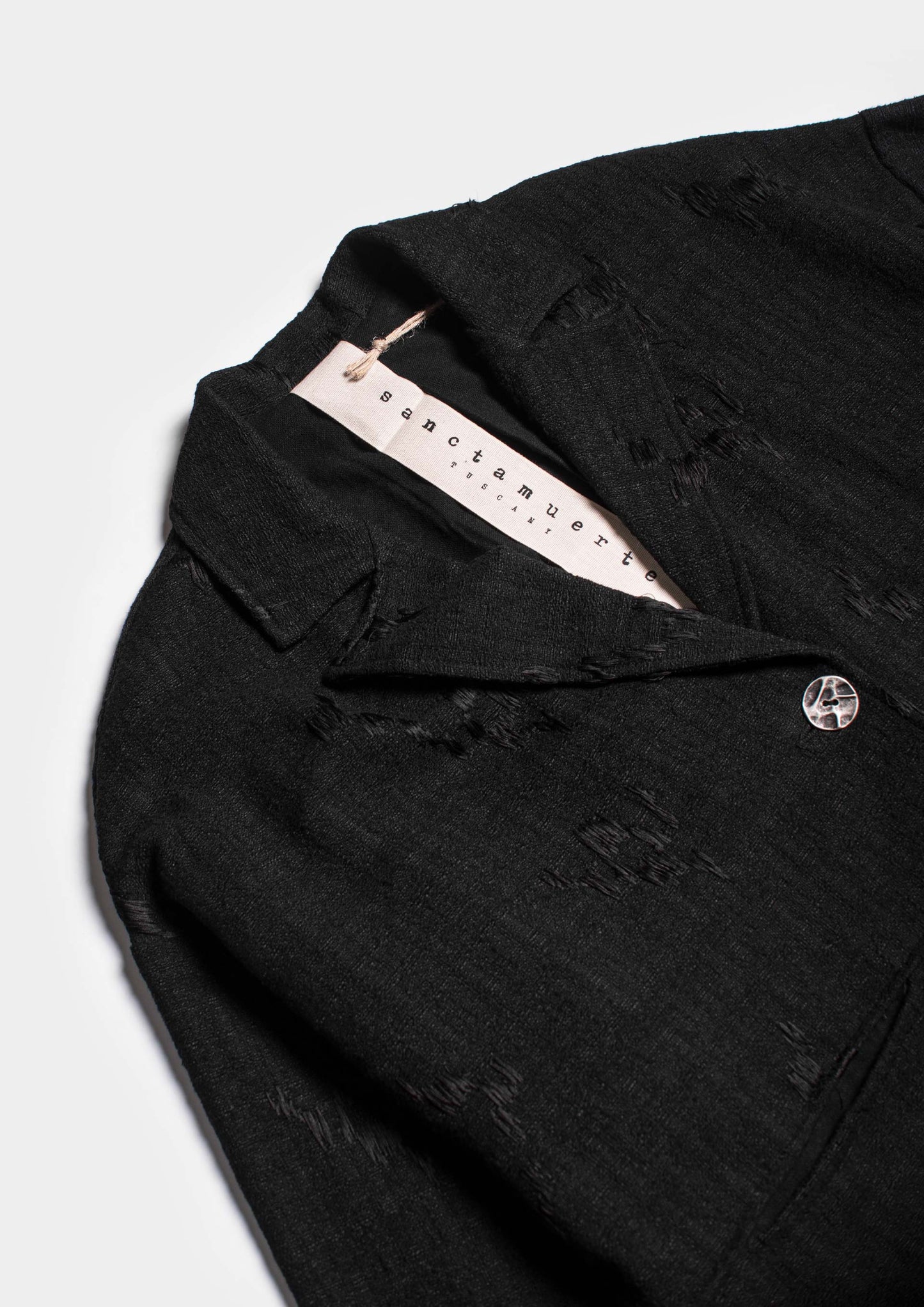 Crop-Oversized Jacket - Black