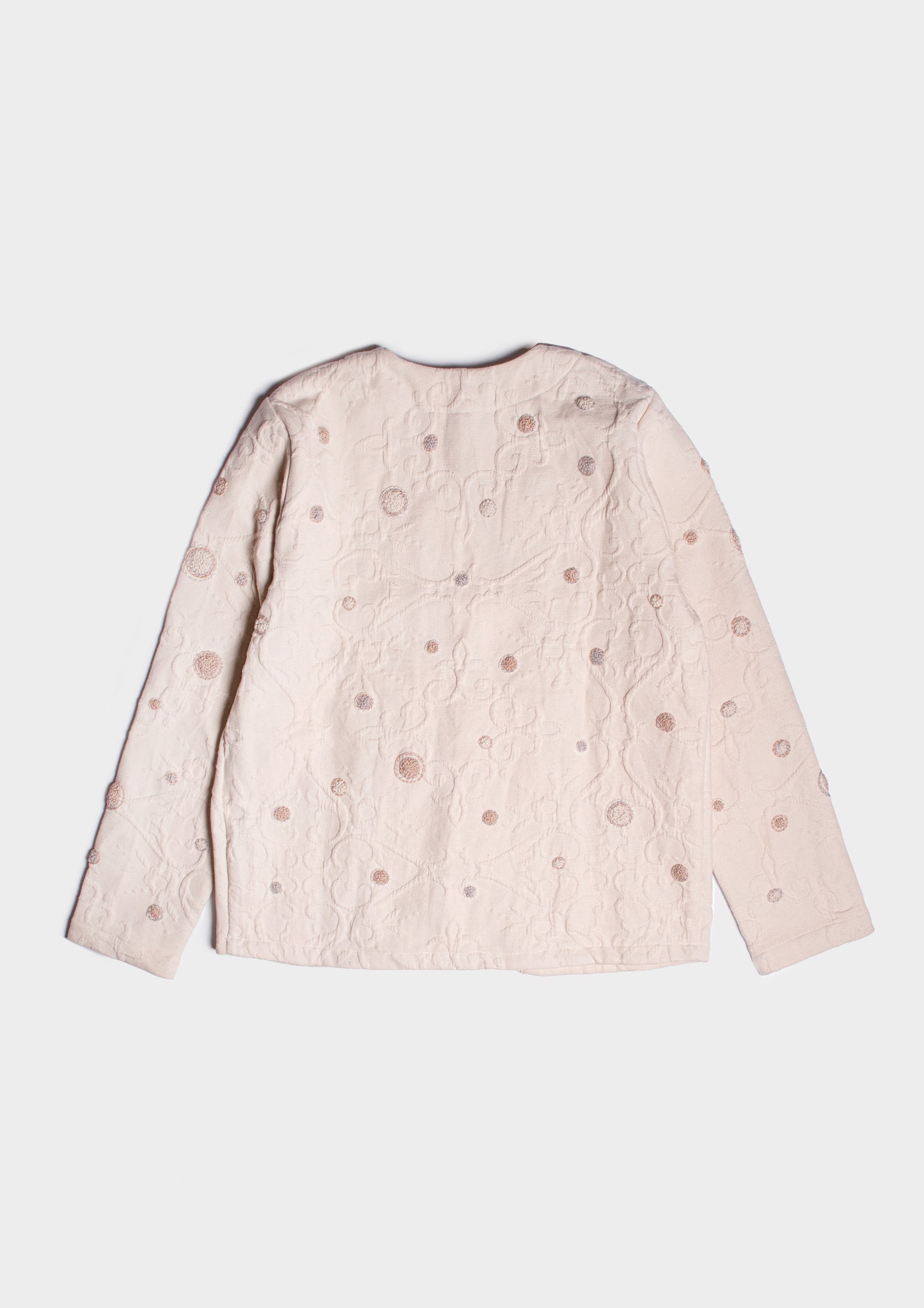 Anna Matelasse Jacket - Bianco Panna