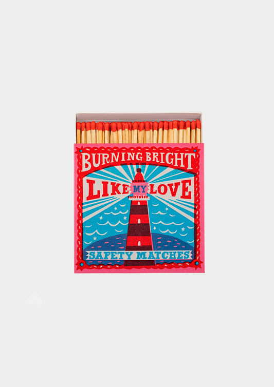 Burning Bright Matches - Red