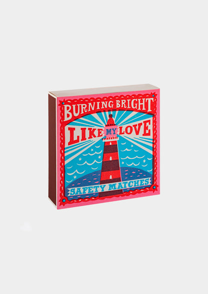 Burning Bright Matches - Red