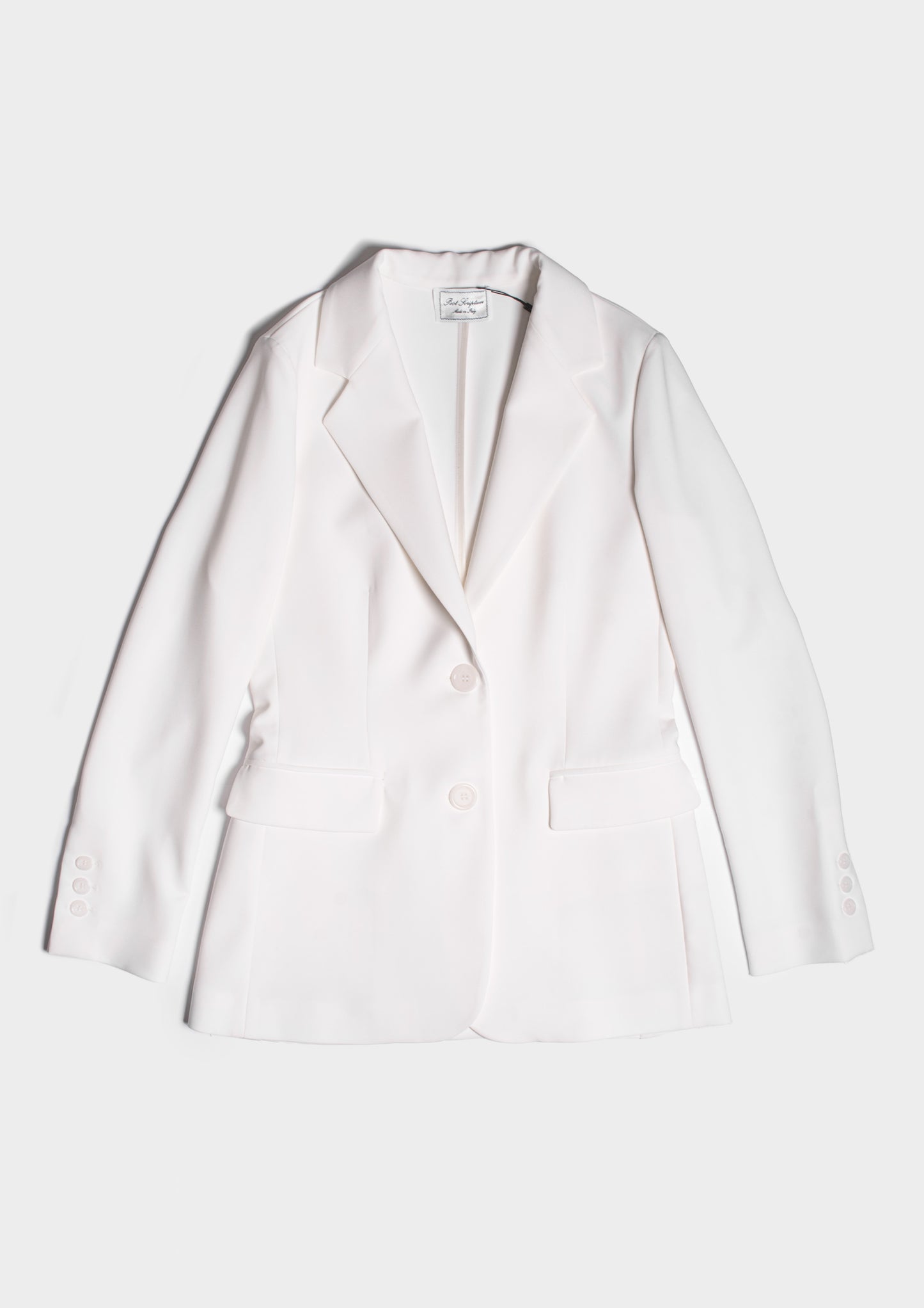 Minimal Blazer - Bianco