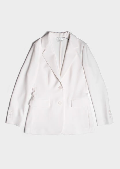 Minimal Blazer - Bianco