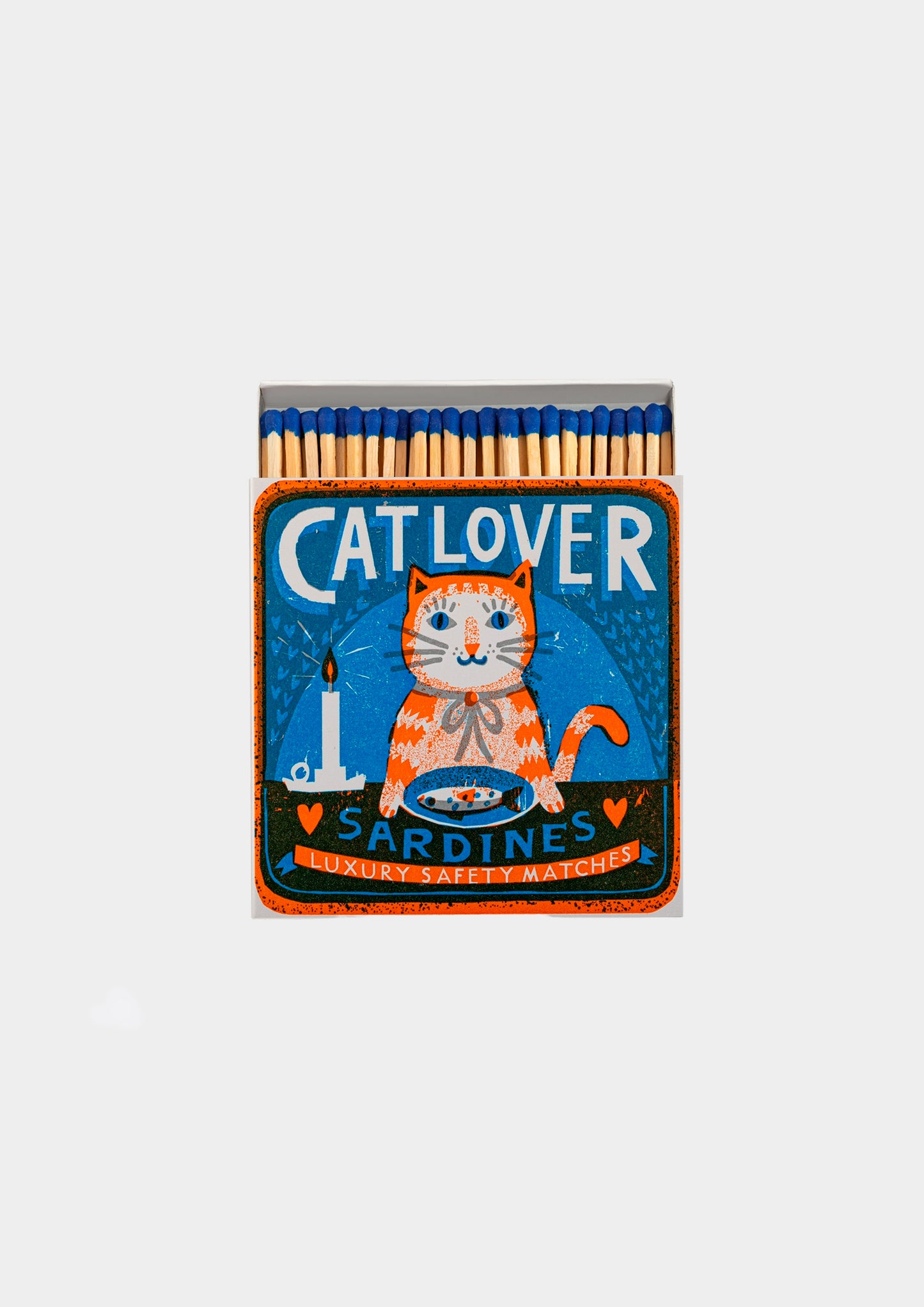 Cat Lover Matches - Blu/Arancuine