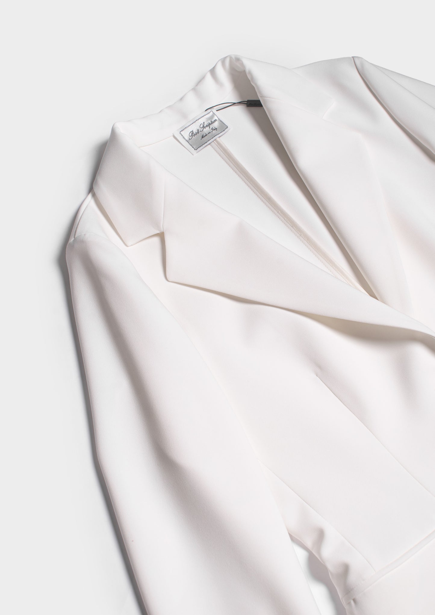 Minimal Blazer - Bianco