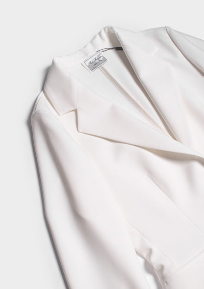 Minimal Blazer - Bianco