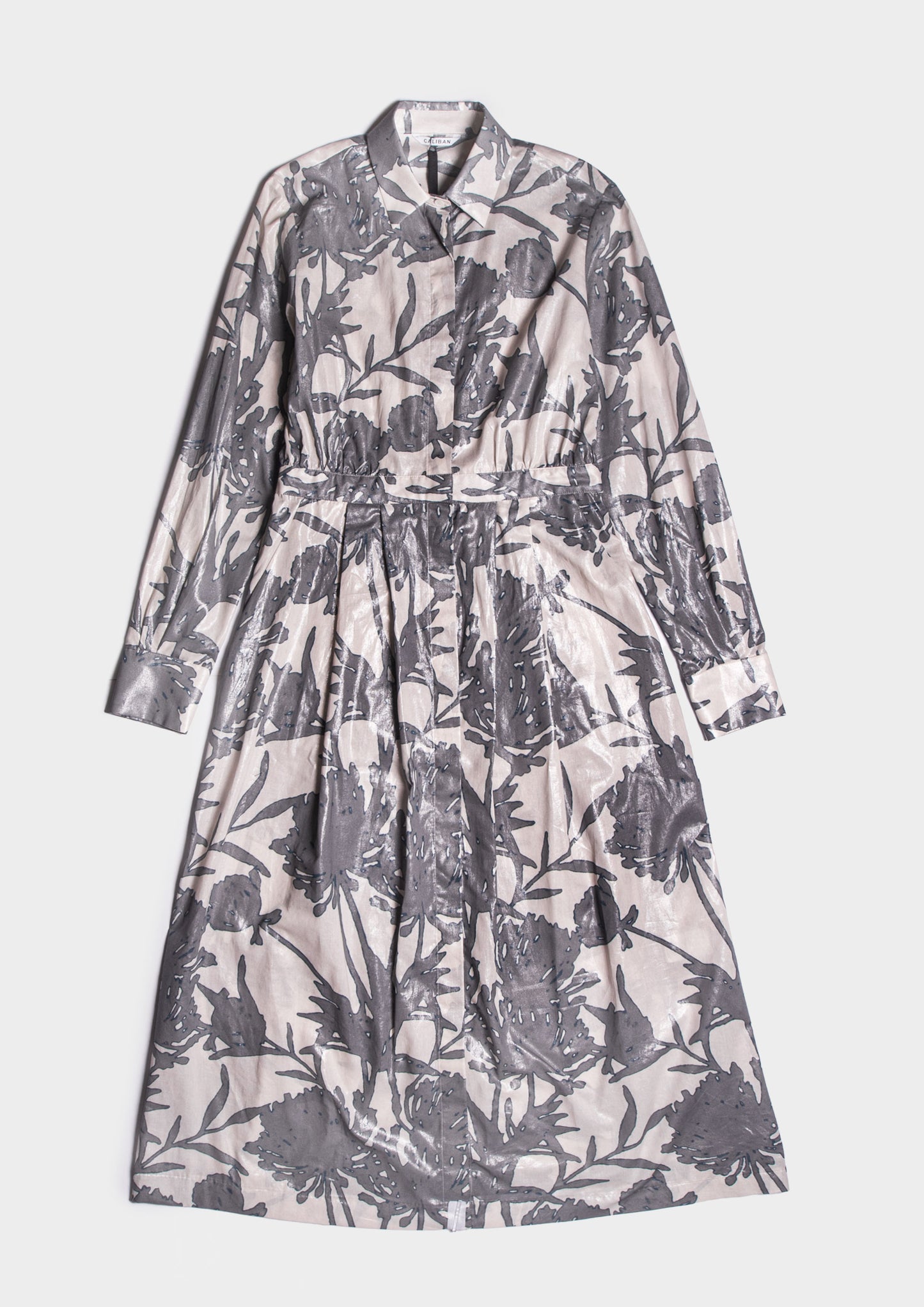 Flowers Chemisier - Avorio/Argento