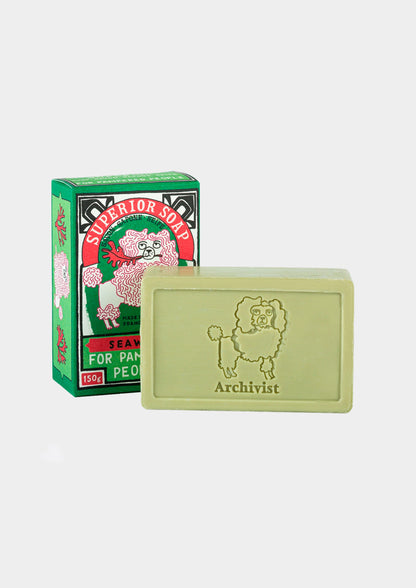 Seaweed Poodle Soap