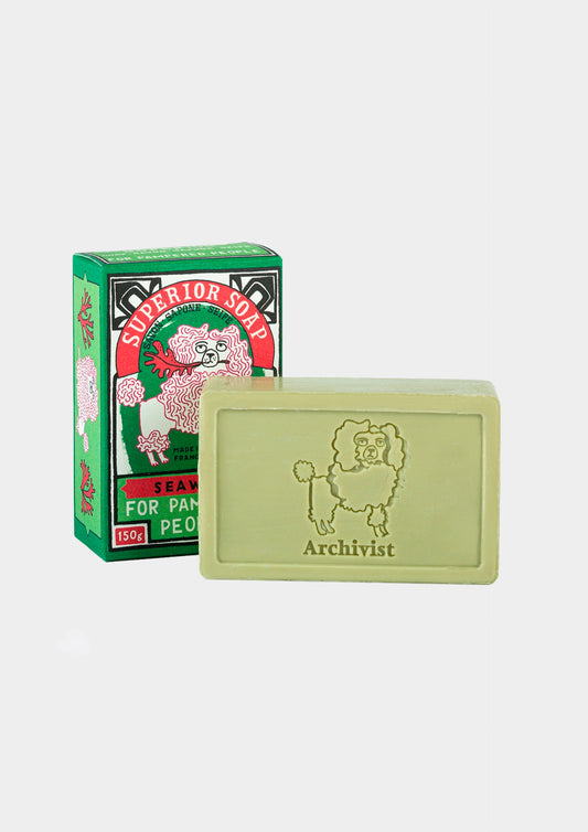 Seaweed Poodle Soap