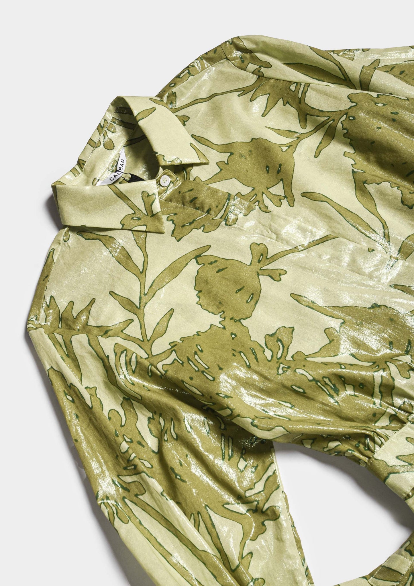 Flowers Chemisier - Verde