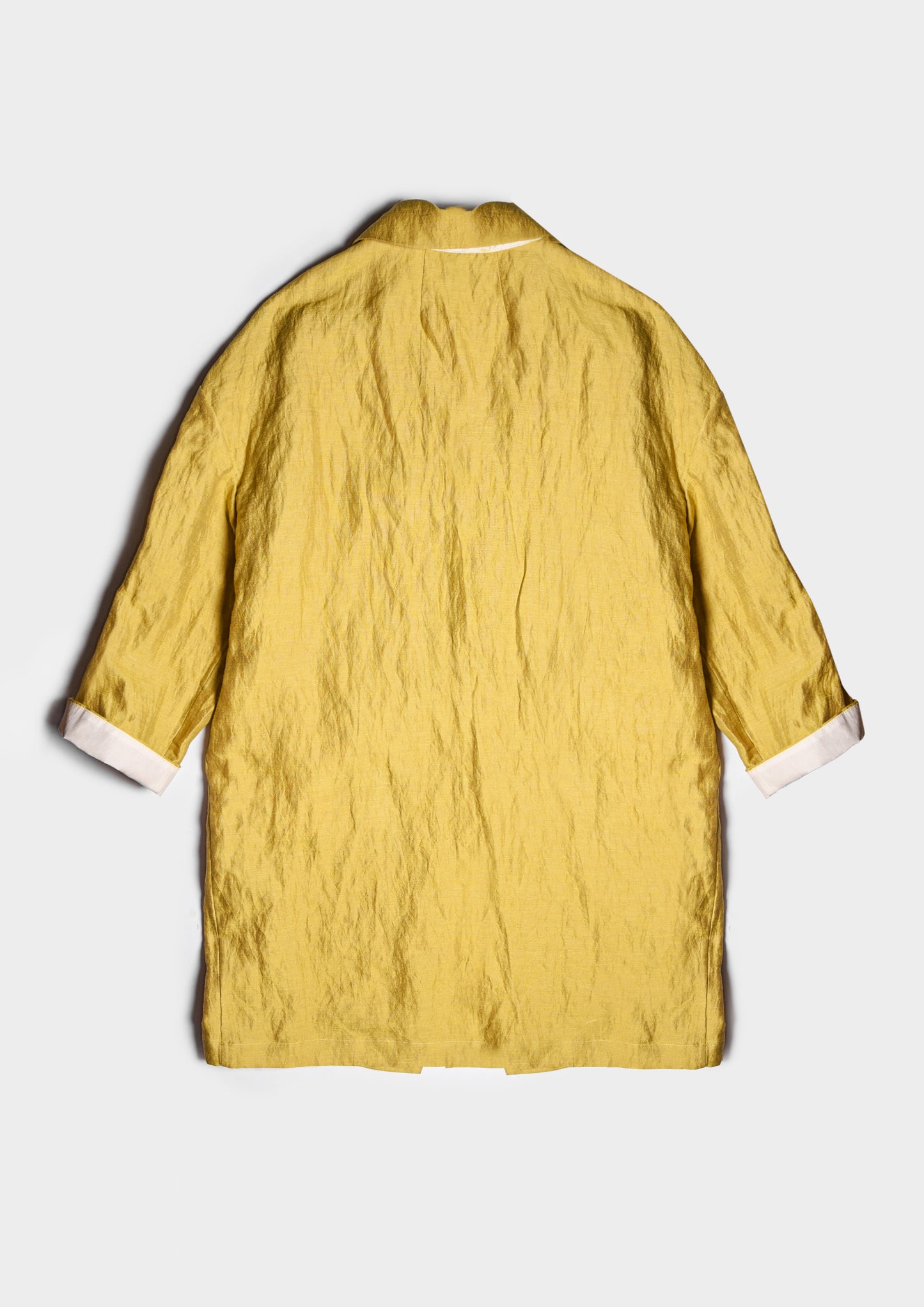 Over Textured Blazer - Pompelmo