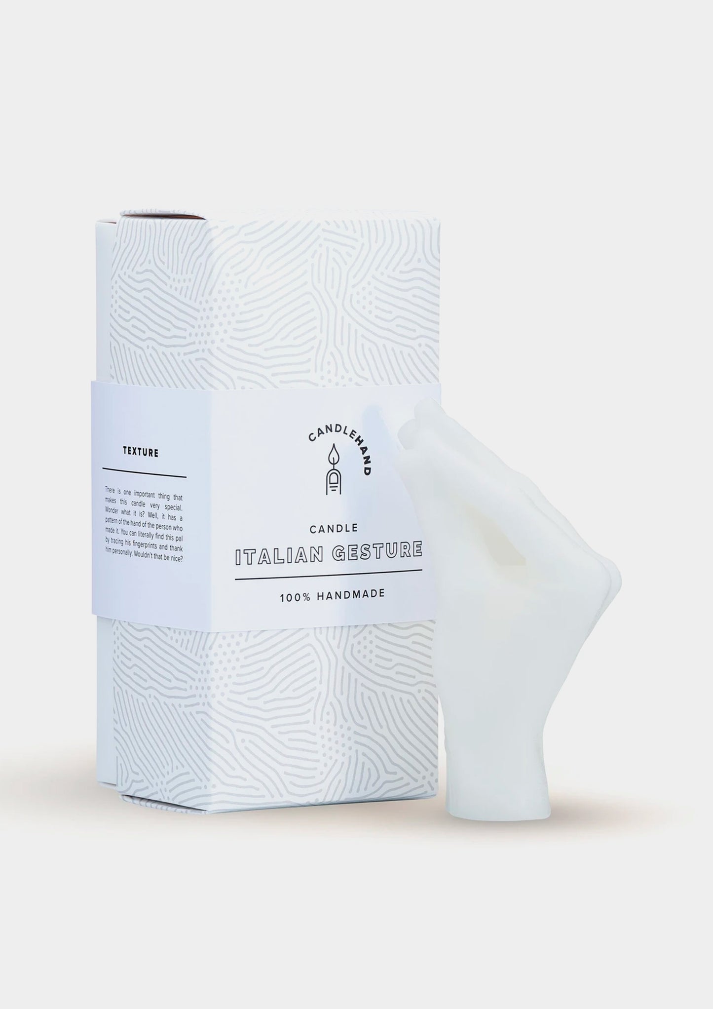 Hand Italian Gesture - White