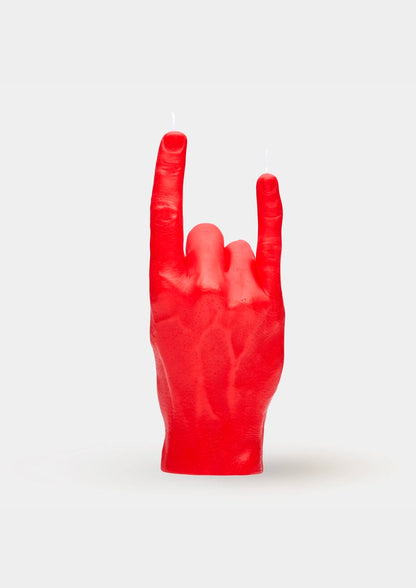 Hand Gesture Candles You Rock - Red
