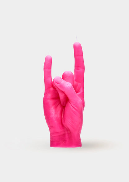 Hand Gesture Candles You Rock - Pink