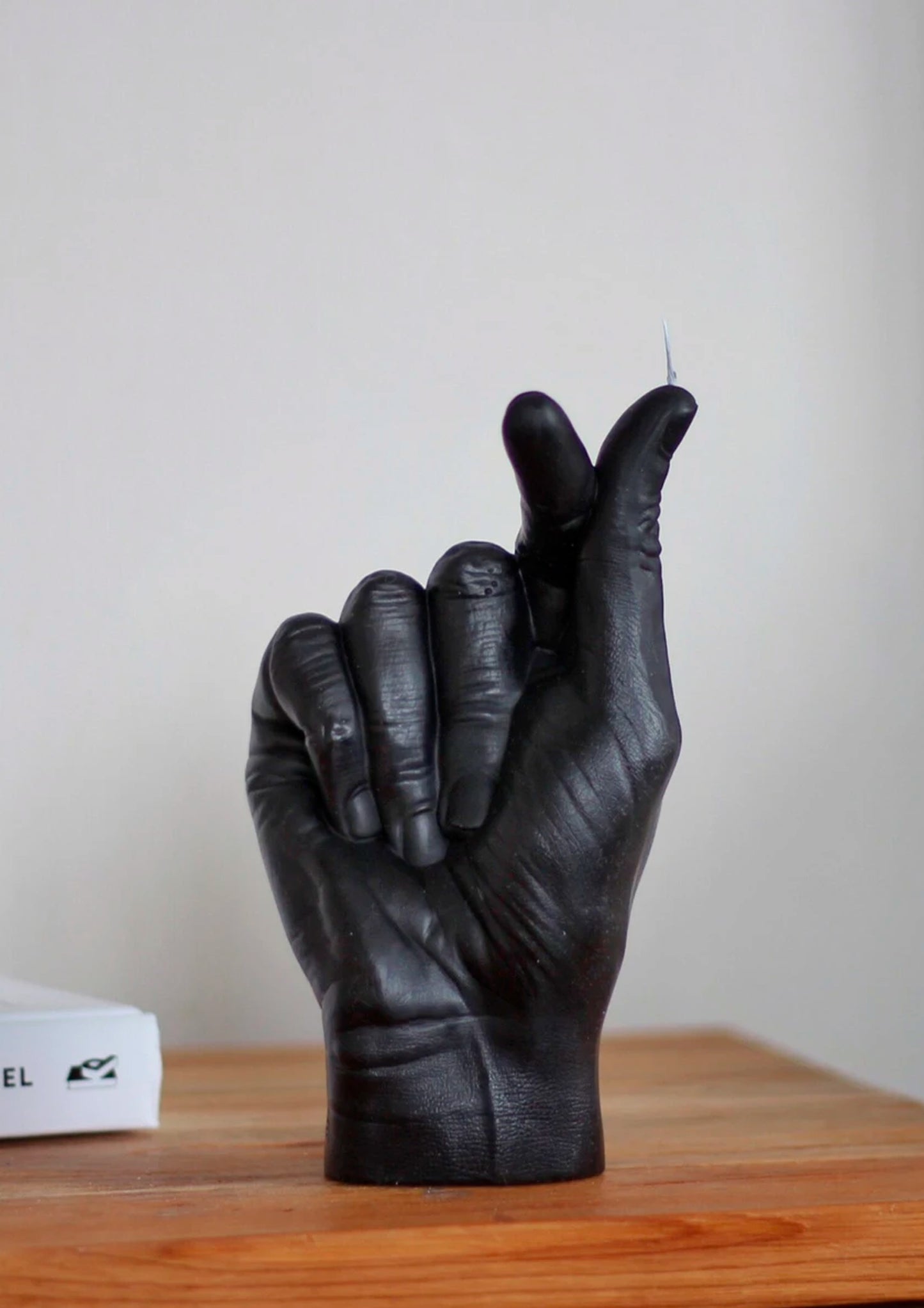 Hand Gesture Candles Love - Black