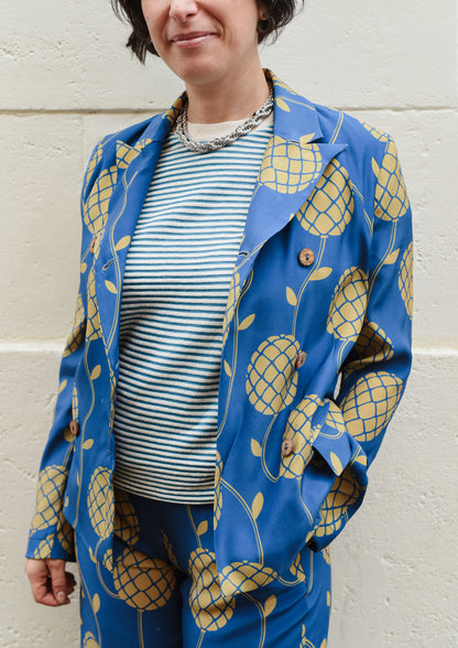 Ananas Blazer - Cobalto