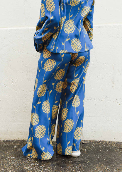 Ananas Trousers - Cobalto