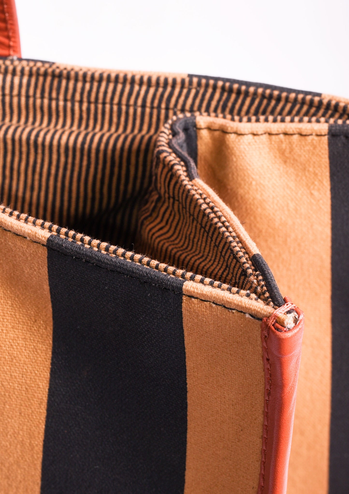 Stripes Bag - Sabbia/Black