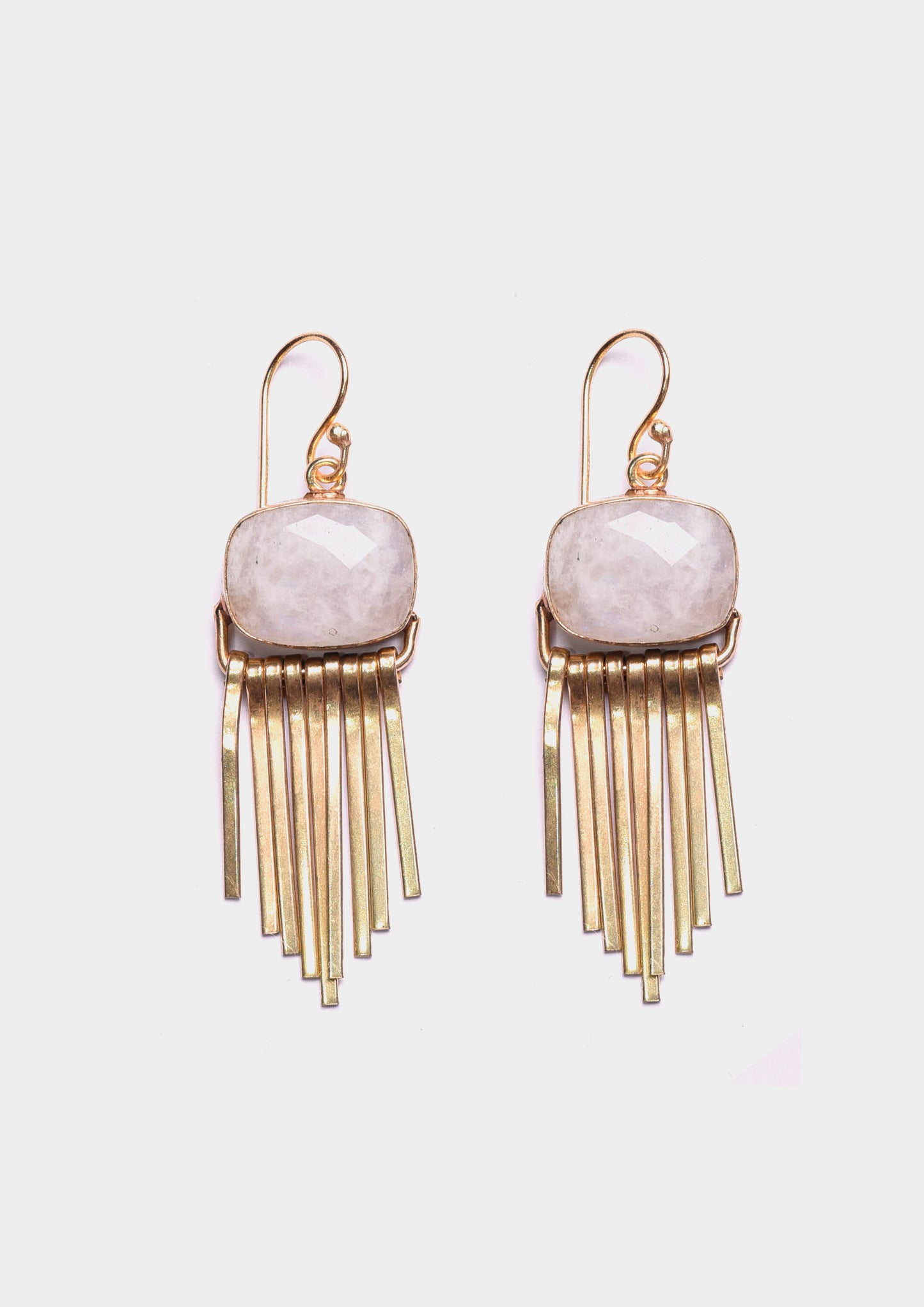 Moonbeam Earrings - Oro/Pietra di luna