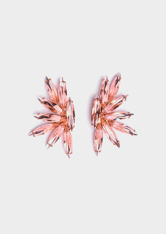 Radiant Clip-On Earrings - Nude