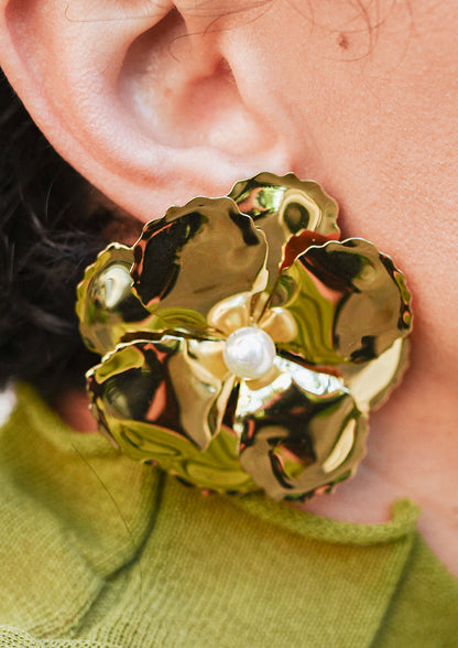 Orecchini Flower - Oro