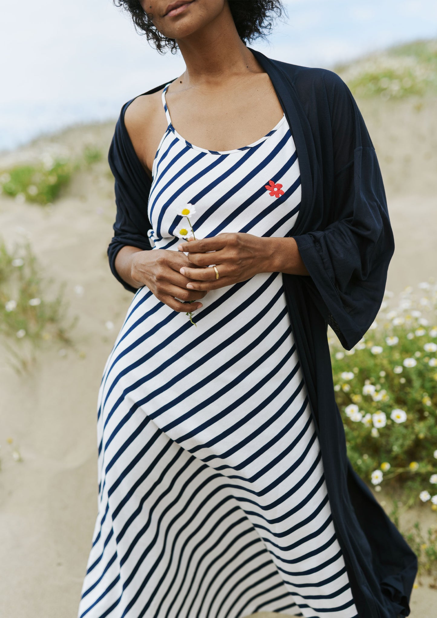 Les Vacances Vestito - Blue/White