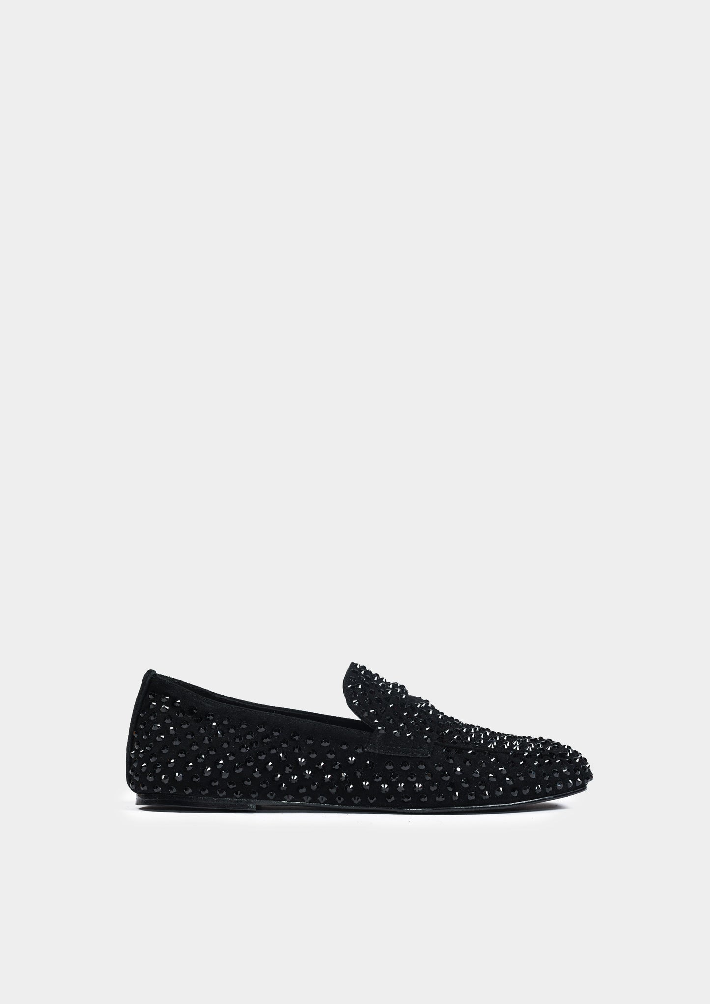 Mocassino Swarovski Crystals - Black