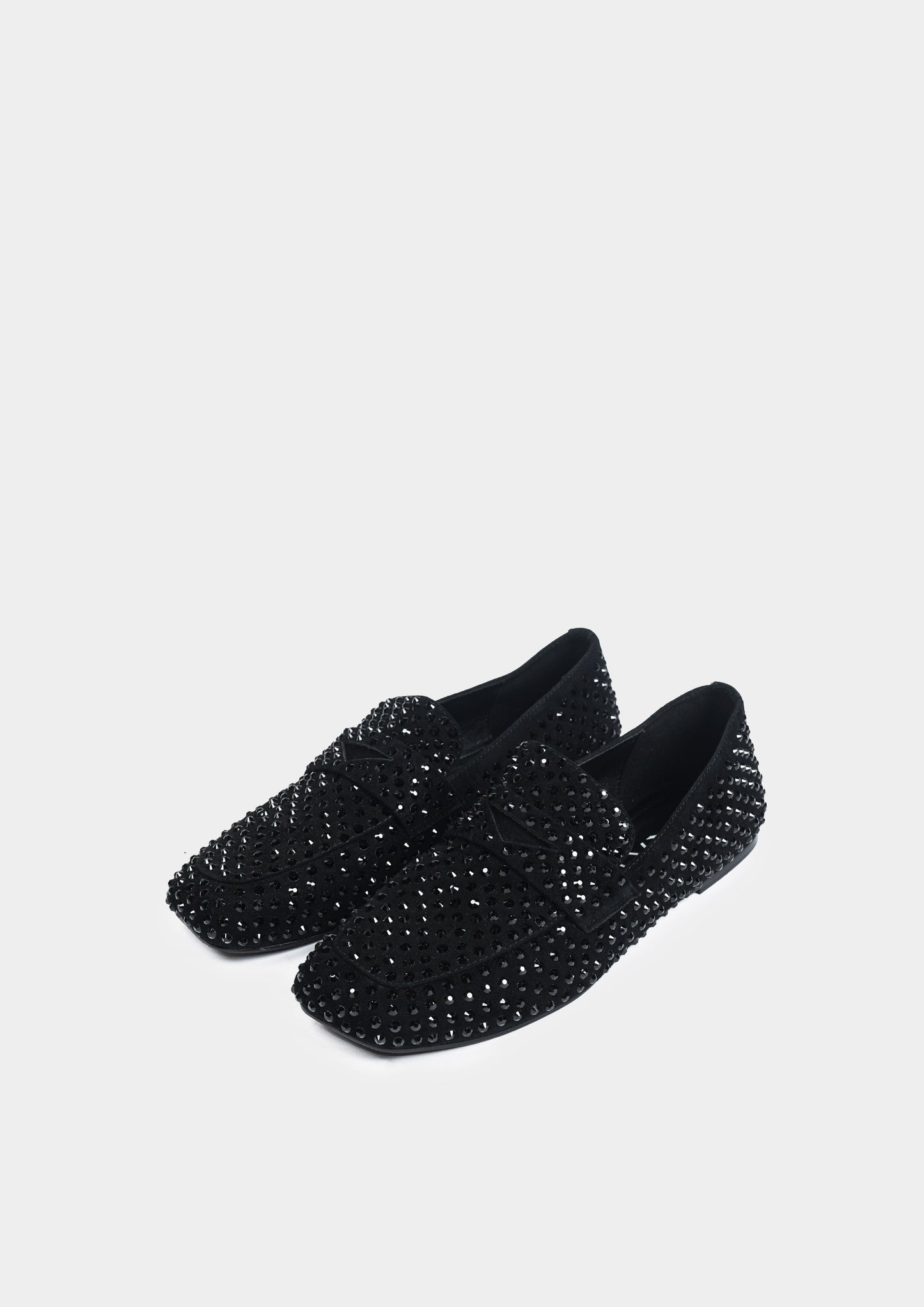Mocassino Swarovski Crystals - Black