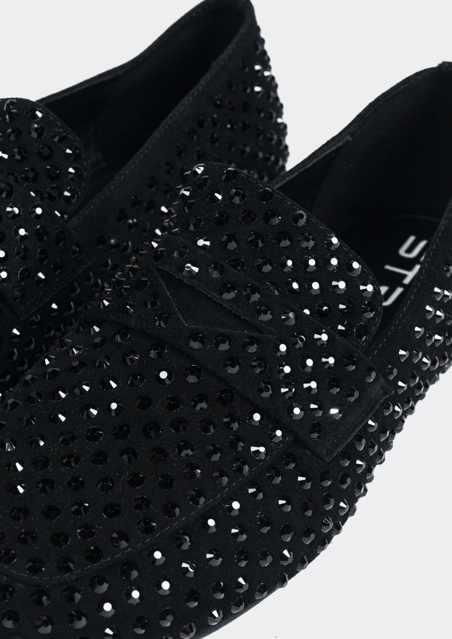 Mocassino Swarovski Crystals - Black