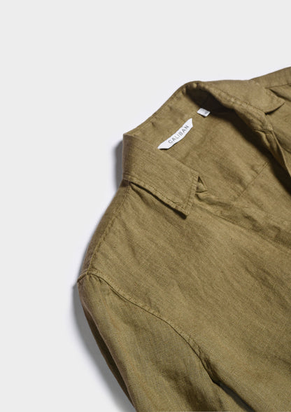 Lino Shirt  - Verde