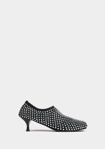 Stretch Ankle Boots - Black