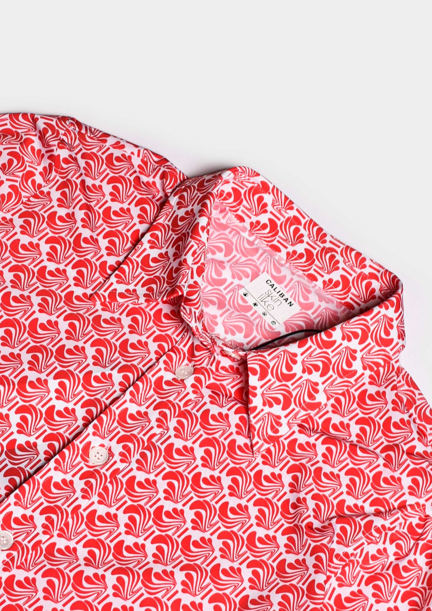 Skinlike Shirt - Red&White