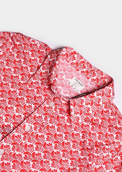 Skinlike Shirt - Red&White